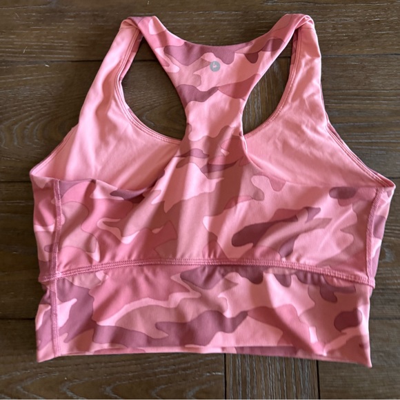 90 DEGREE Pink Camo Sports Bra - Picture 7 of 7